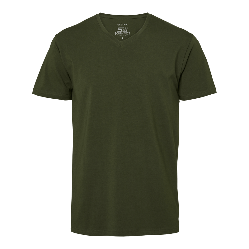 Frisco T-shirt Green - Suomen Brodeeraus