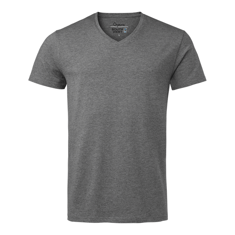 Frisco T-shirt Grey - Suomen Brodeeraus