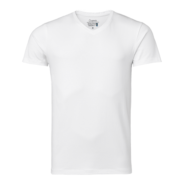 Frisco T-shirt White - Suomen Brodeeraus