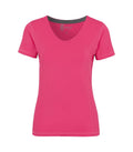 GRAPHIX CORUNA V - NECK Neon Pink - Suomen Brodeeraus