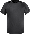 Green t - paita 7520 GRK Harmaa/Musta - Suomen Brodeeraus