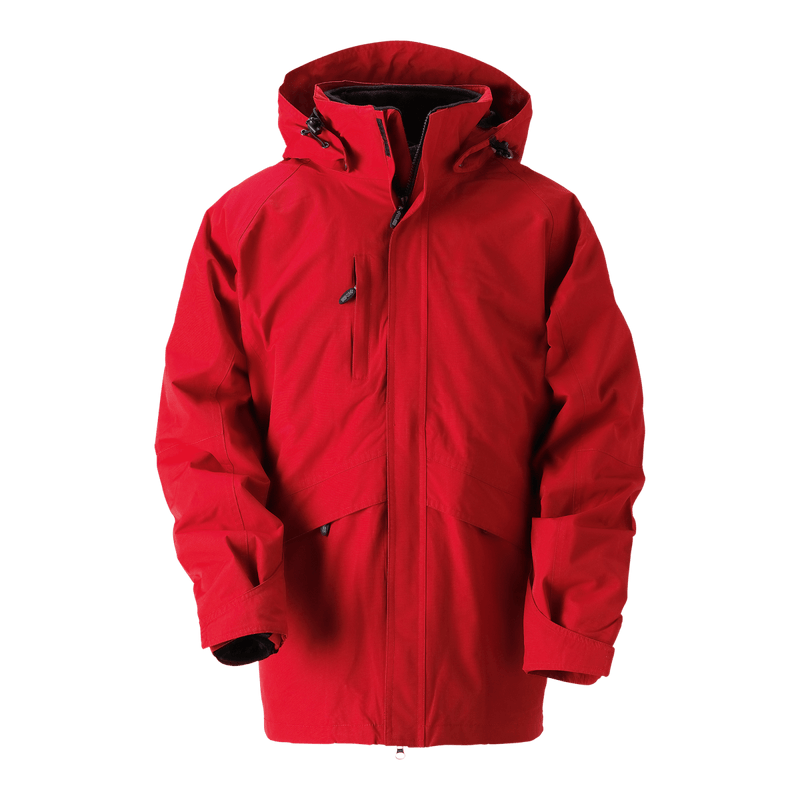 Greystone Jacket w Red - Suomen Brodeeraus