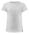 HARVEST AMERICAN U LADY T - SHIRT GREY MELANGE - Suomen Brodeeraus