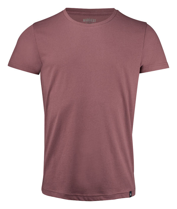 HARVEST AMERICAN U T - SHIRT DUSTY RED - Suomen Brodeeraus