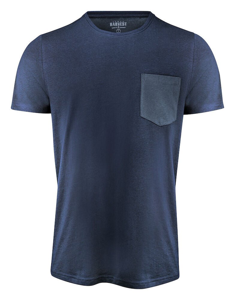 HARVEST WALCOTT T - SHIRT NAVY - Suomen Brodeeraus