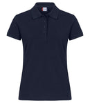 Heavy Premium polo ladies Dark navy - Suomen Brodeeraus