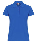 Heavy Premium polo ladies Royalblue - Suomen Brodeeraus