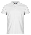 Heavy Premium polo White - Suomen Brodeeraus