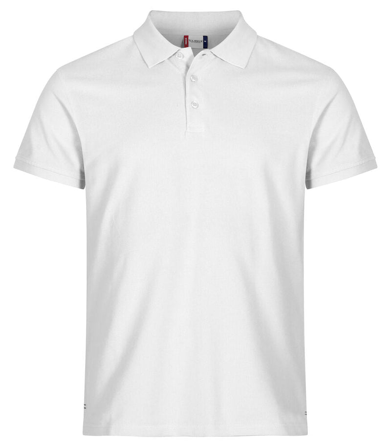 Heavy Premium polo White - Suomen Brodeeraus