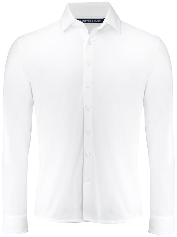 Hedley Stretch Shirt White - Suomen Brodeeraus