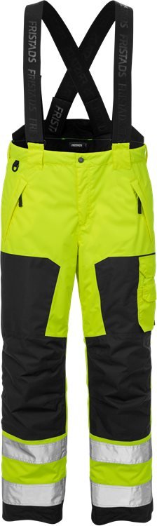 High vis Airtech® talvihousut lk 2 2035 GTT Neonkeltainen/Musta - Suomen Brodeeraus