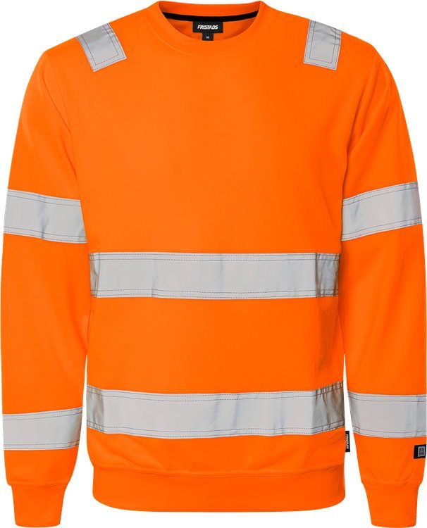 High vis collegepaita lk 3 7446 SHV Neonoranssi - Suomen Brodeeraus