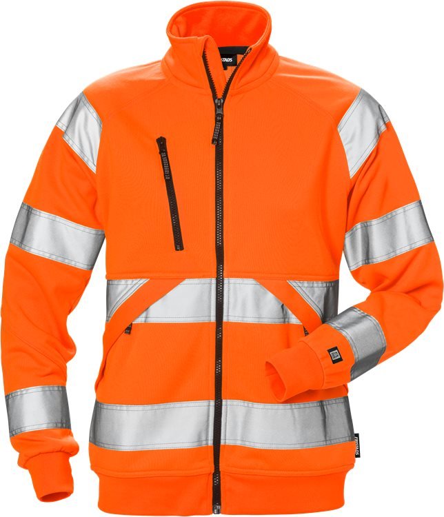 High vis collegetakki naisten lk 3 7427 SHV Neonoranssi - Suomen Brodeeraus