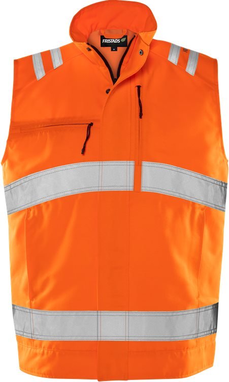 High vis Green liivi LK 2 5067 GPLU Neonoranss - Suomen Brodeeraus