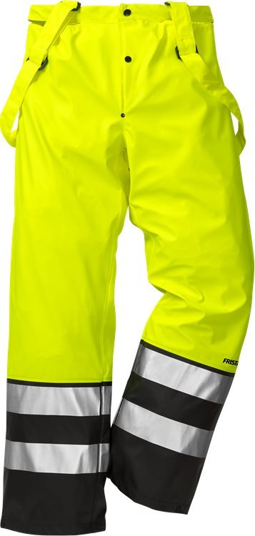 High vis sadehousut lk 2 2625 RS Neonkeltainen/Musta - Suomen Brodeeraus