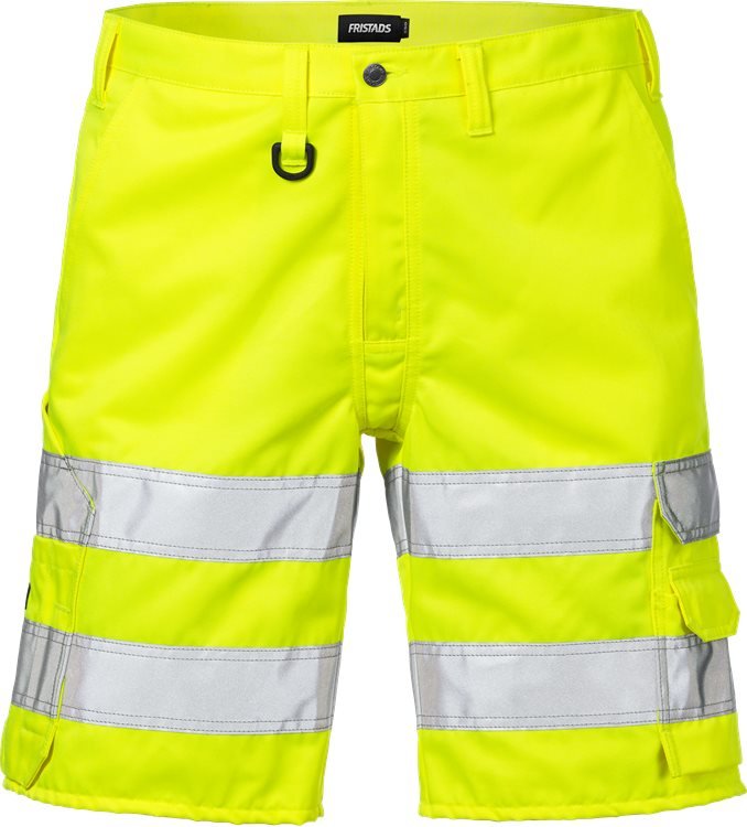 High vis shortsit lk 2 2528 THL Neonkeltainen - Suomen Brodeeraus