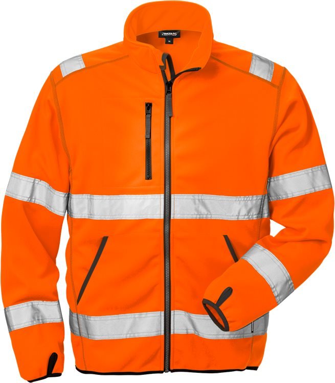 High vis softshell takki lk 3 4840 SSL Neonoranssi - Suomen Brodeeraus