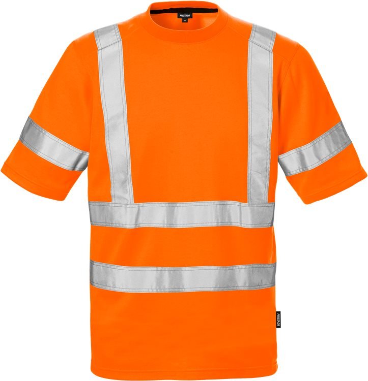 High vis t - paita 7024 lk 3 THV Neonoranssi - Suomen Brodeeraus