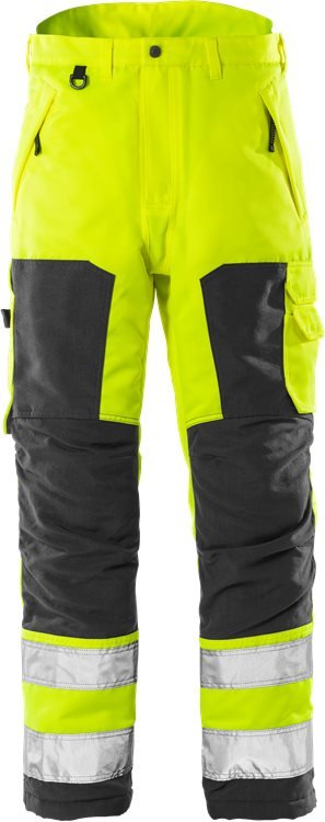 High vis talvihousut lk 2 2034 PP Neonkeltainen/Musta - Suomen Brodeeraus