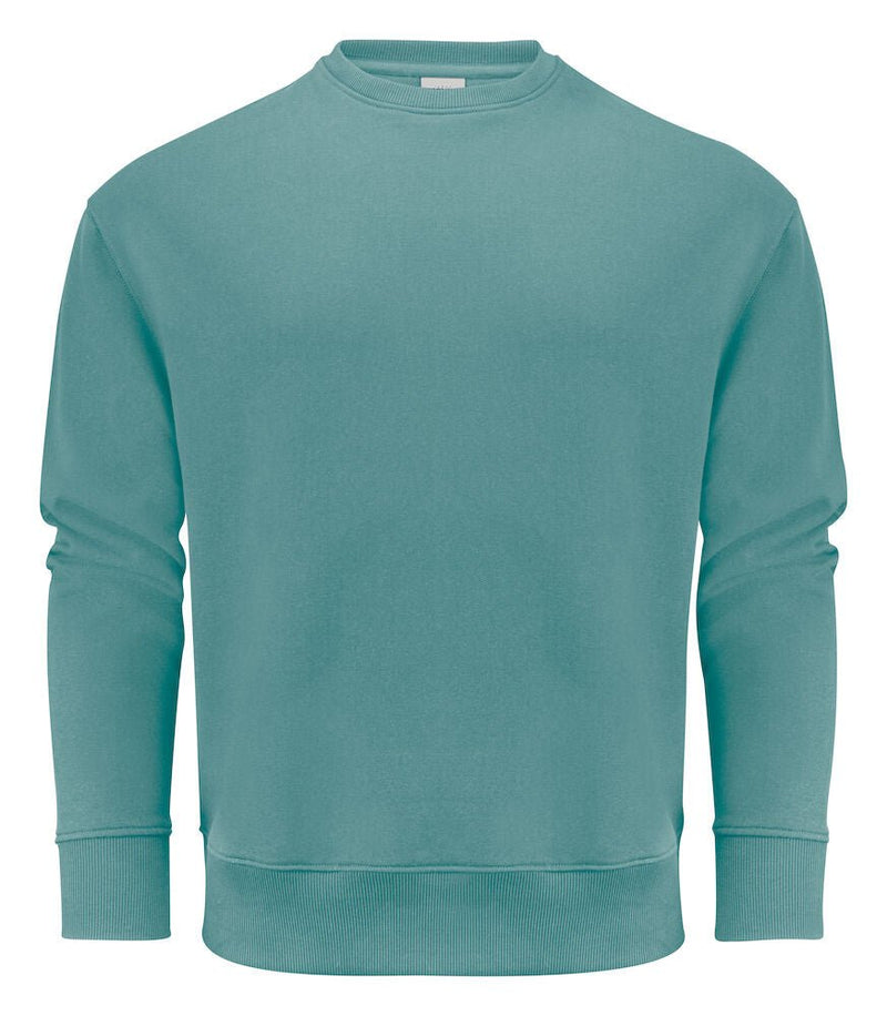 HOPEDALE CREWNECK ALOE GREEN - Suomen Brodeeraus