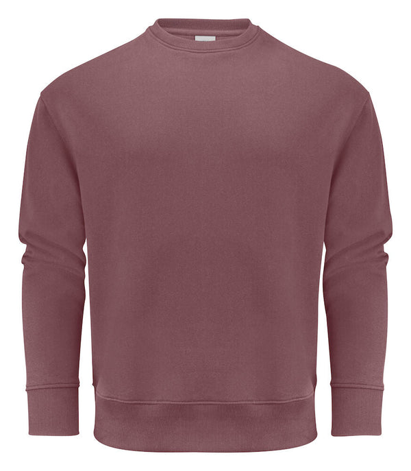 HOPEDALE CREWNECK DUSTY RED - Suomen Brodeeraus