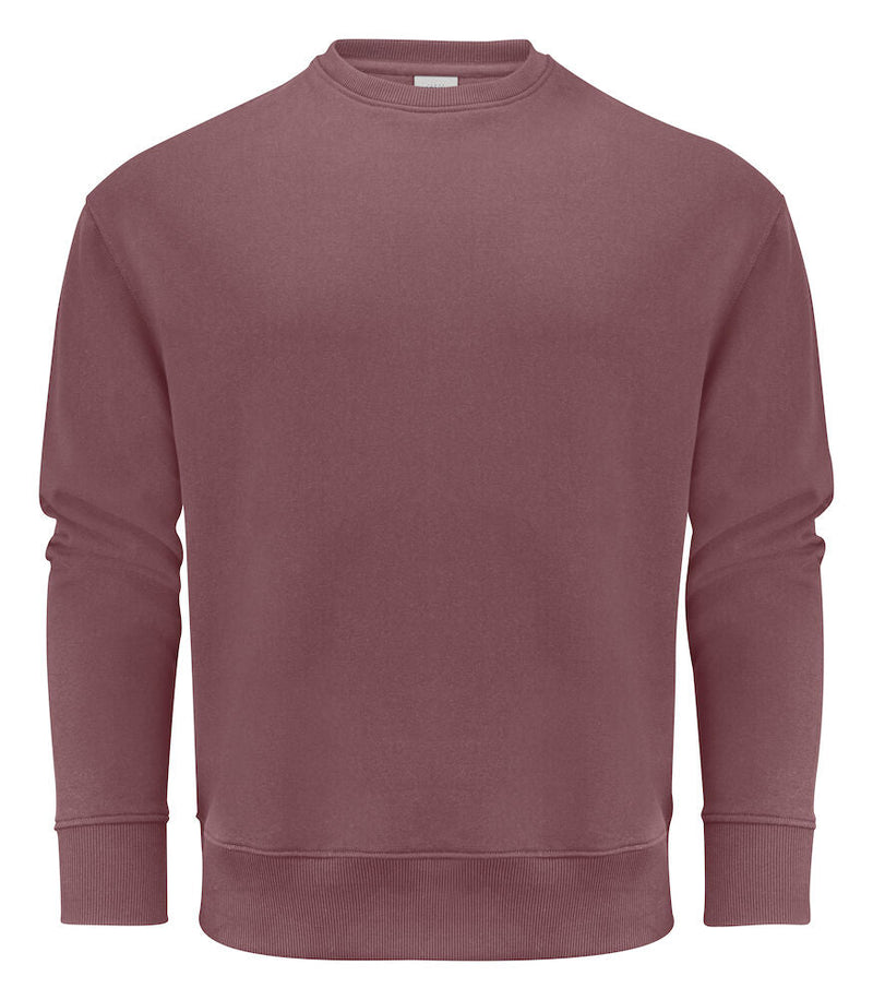 HOPEDALE CREWNECK DUSTY RED - Suomen Brodeeraus