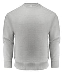 HOPEDALE CREWNECK GREY MELANGE - Suomen Brodeeraus
