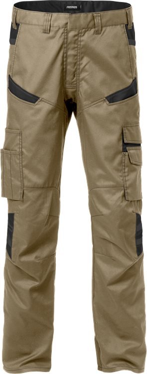 Housut 2552 STFP Khaki/Musta - Suomen Brodeeraus