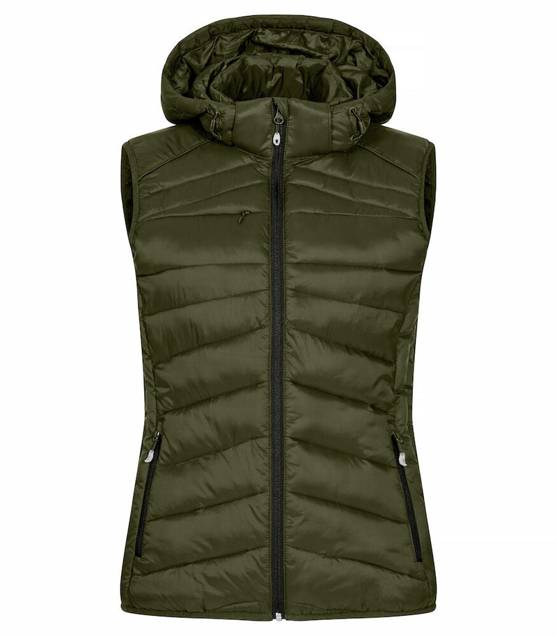 Idaho Vest Lady Fog green 2XL - Suomen Brodeeraus