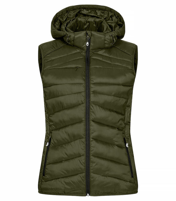 Idaho Vest Lady Fog green XL - Suomen Brodeeraus