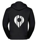 Kuortane AUTHENTIC VETOKETJUHUPPARI Black - Suomen Brodeeraus