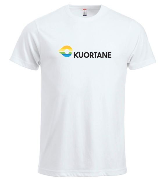 Kuortane BASIC - T JUNIOR White - Suomen Brodeeraus