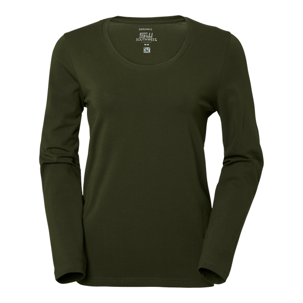 Lily T-shirt w Green - Suomen Brodeeraus