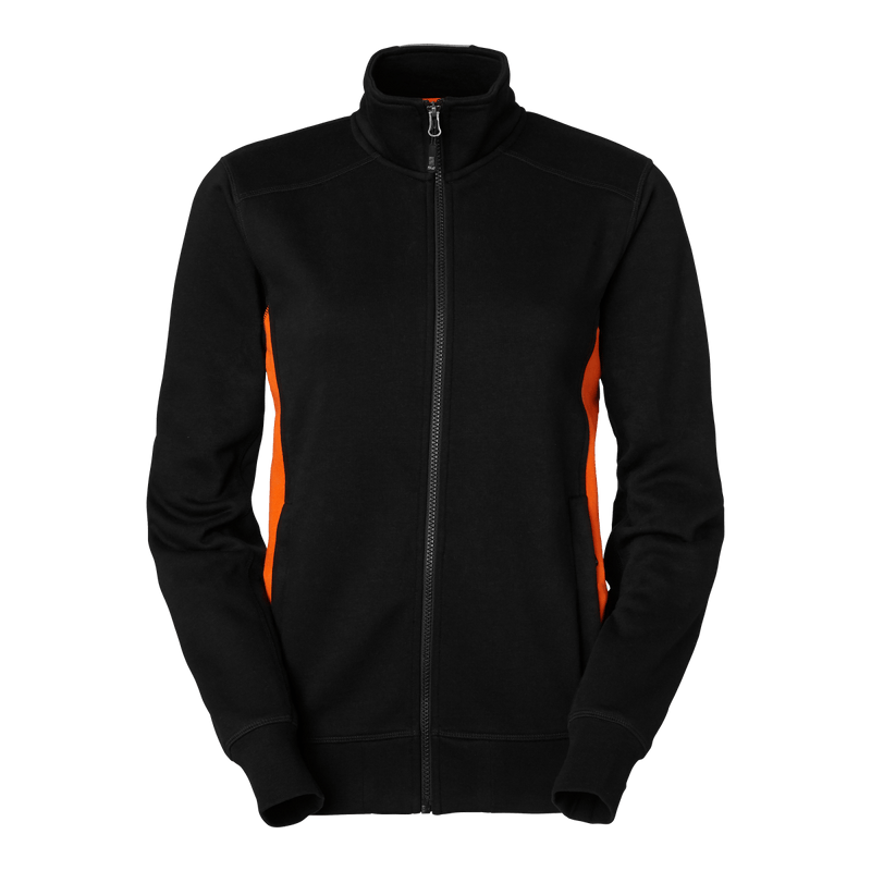 Lucy Sweat w Black/Orange - Suomen Brodeeraus