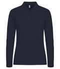 Manhattan Lady L/S Dark Navy - Suomen Brodeeraus