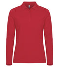 Manhattan Lady L/S Red - Suomen Brodeeraus