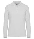 Manhattan Lady L/S White - Suomen Brodeeraus