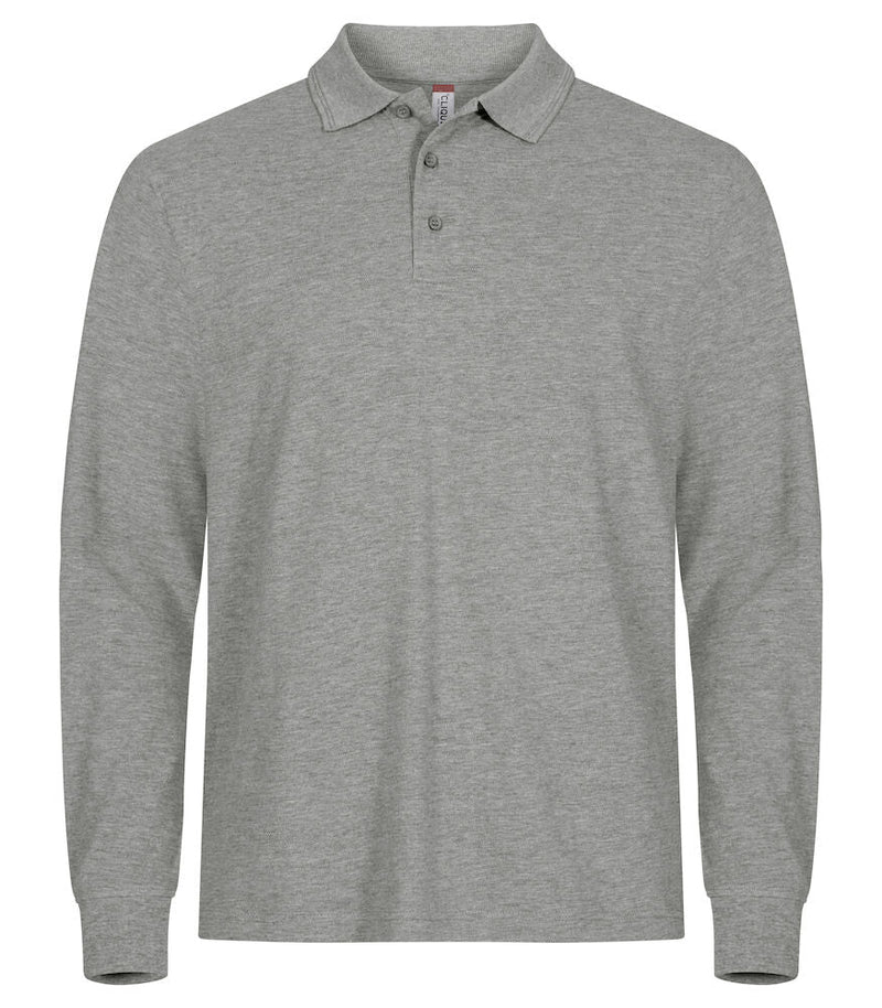 Manhattan L/S Grey Mel - Suomen Brodeeraus