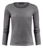 MERINO U - NECK WOMAN DK ANHTR MEL L - Suomen Brodeeraus