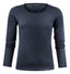 MERINO U - NECK WOMAN NAVY 3XL - Suomen Brodeeraus