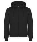 Miami Hoody FZ Black - Suomen Brodeeraus