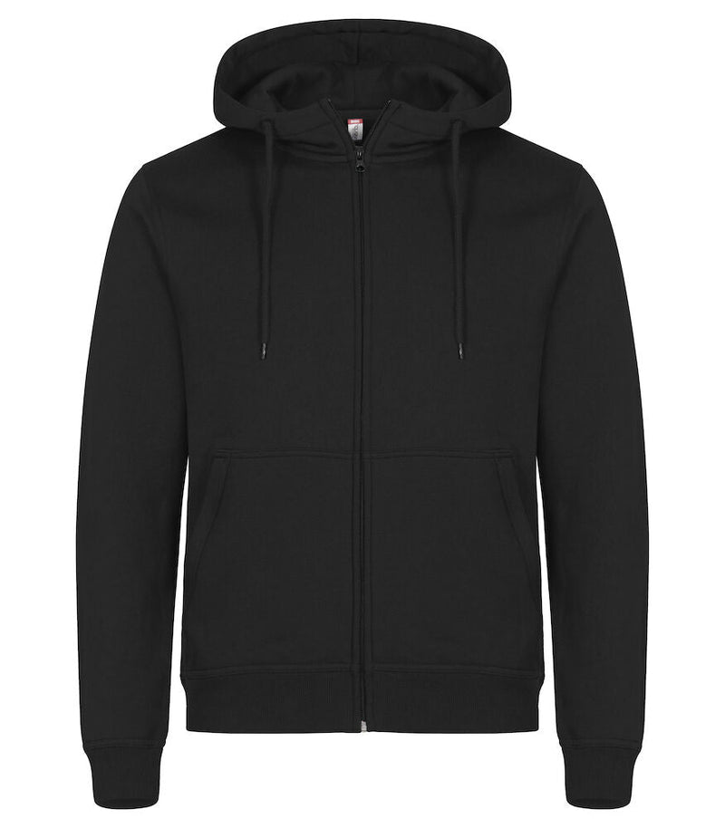 Miami Hoody FZ Black - Suomen Brodeeraus