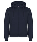 Miami Hoody FZ Dark Navy - Suomen Brodeeraus