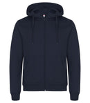 Miami Hoody FZ Dark Navy - Suomen Brodeeraus