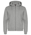 Miami Hoody FZ Grey Mel - Suomen Brodeeraus