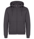 Miami Hoody FZ Metal Grey - Suomen Brodeeraus