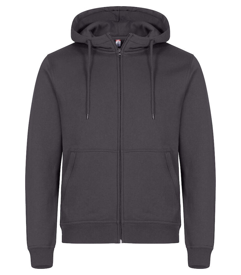 Miami Hoody FZ Metal Grey - Suomen Brodeeraus