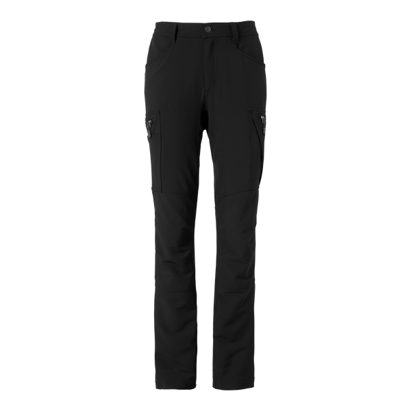 Moa Trousers w Black - Suomen Brodeeraus