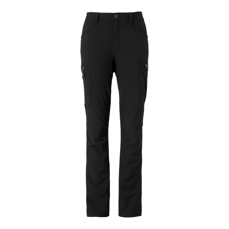 Moa Trousers w Black - Suomen Brodeeraus