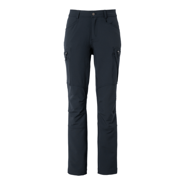 Moa Trousers w Blue - Suomen Brodeeraus